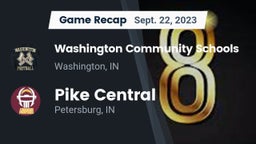 Recap: Washington Community Schools vs. Pike Central  2023