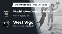 Recap: Washington Community Schools vs. West Vigo  2023