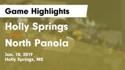 Holly Springs  vs North Panola  Game Highlights - Jan. 18, 2019