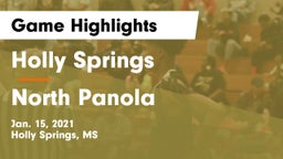 Holly Springs  vs North Panola  Game Highlights - Jan. 15, 2021