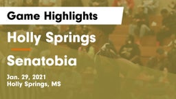 Holly Springs  vs Senatobia Game Highlights - Jan. 29, 2021