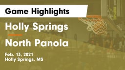 Holly Springs  vs North Panola  Game Highlights - Feb. 13, 2021