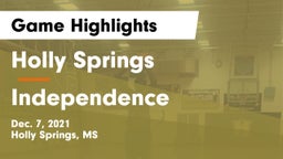 Holly Springs  vs Independence  Game Highlights - Dec. 7, 2021