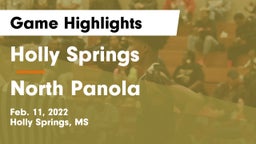 Holly Springs  vs North Panola  Game Highlights - Feb. 11, 2022