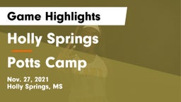 Holly Springs  vs Potts Camp Game Highlights - Nov. 27, 2021