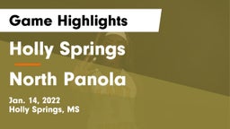 Holly Springs  vs North Panola  Game Highlights - Jan. 14, 2022