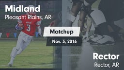 Matchup: Midland vs. Rector  2016