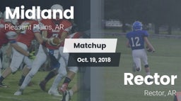 Matchup: Midland vs. Rector  2018