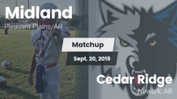 Matchup: Midland vs. Cedar Ridge  2019
