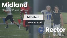 Matchup: Midland vs. Rector  2020