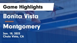 Bonita Vista  vs Montgomery  Game Highlights - Jan. 18, 2023