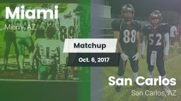 Matchup: Miami vs. San Carlos  2017