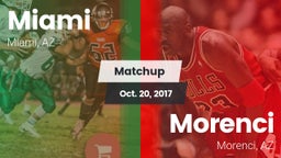Matchup: Miami vs. Morenci  2017