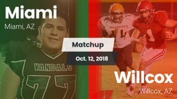 Matchup: Miami vs. Willcox  2018