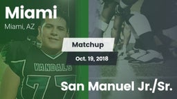 Matchup: Miami vs. San Manuel Jr./Sr. 2018