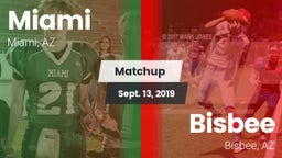 Matchup: Miami vs. Bisbee  2019