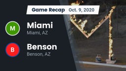 Recap: Miami  vs. Benson  2020