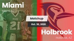 Matchup: Miami vs. Holbrook  2020