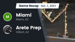 Recap: Miami  vs. Arete Prep 2021