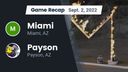 Recap: Miami  vs. Payson  2022