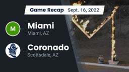 Recap: Miami  vs. Coronado  2022