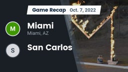 Recap: Miami  vs. San Carlos  2022