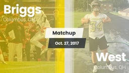 Matchup: Briggs  vs. West  2017