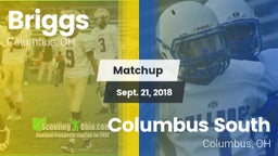 Matchup: Briggs  vs. Columbus South  2018