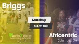 Matchup: Briggs  vs. Africentric  2018