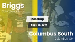 Matchup: Briggs  vs. Columbus South  2019