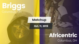 Matchup: Briggs  vs. Africentric  2019