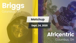 Matchup: Briggs  vs. Africentric  2020