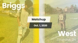 Matchup: Briggs  vs. West  2020