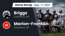 Recap: Briggs  vs. Marion-Franklin  2023