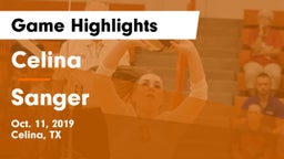 Celina  vs Sanger  Game Highlights - Oct. 11, 2019