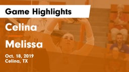 Celina  vs Melissa  Game Highlights - Oct. 18, 2019
