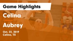 Celina  vs Aubrey  Game Highlights - Oct. 22, 2019