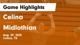 Celina  vs Midlothian  Game Highlights - Aug. 29, 2020