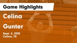 Celina  vs Gunter  Game Highlights - Sept. 4, 2020