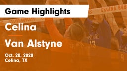Celina  vs Van Alstyne  Game Highlights - Oct. 20, 2020