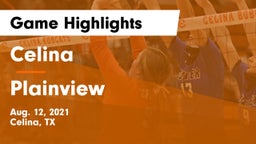 Celina  vs Plainview  Game Highlights - Aug. 12, 2021