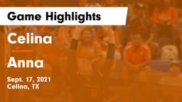 Celina  vs Anna  Game Highlights - Sept. 17, 2021
