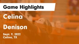 Celina  vs Denison  Game Highlights - Sept. 9, 2022