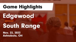 Edgewood  vs South Range Game Highlights - Nov. 22, 2022