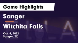 Sanger  vs Witchita Falls Game Highlights - Oct. 4, 2022
