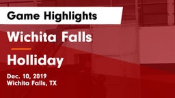 Wichita Falls  vs Holliday  Game Highlights - Dec. 10, 2019