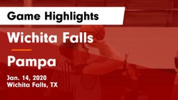 Wichita Falls  vs Pampa  Game Highlights - Jan. 14, 2020