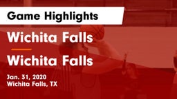 Wichita Falls  vs Wichita Falls  Game Highlights - Jan. 31, 2020