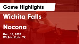 Wichita Falls  vs Nocona  Game Highlights - Dec. 18, 2020