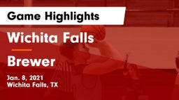 Wichita Falls  vs Brewer  Game Highlights - Jan. 8, 2021